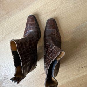 GANNI Size 40 Brown Boots